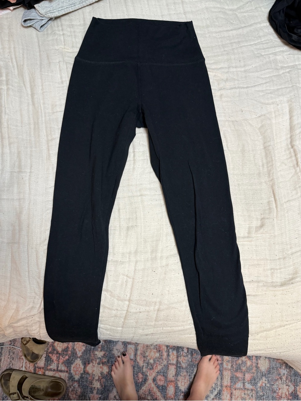 aerie Black High-Rise Womens Leggings